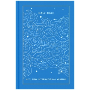 NIV Pocket Clothbound Classic Bible: Blue Waves