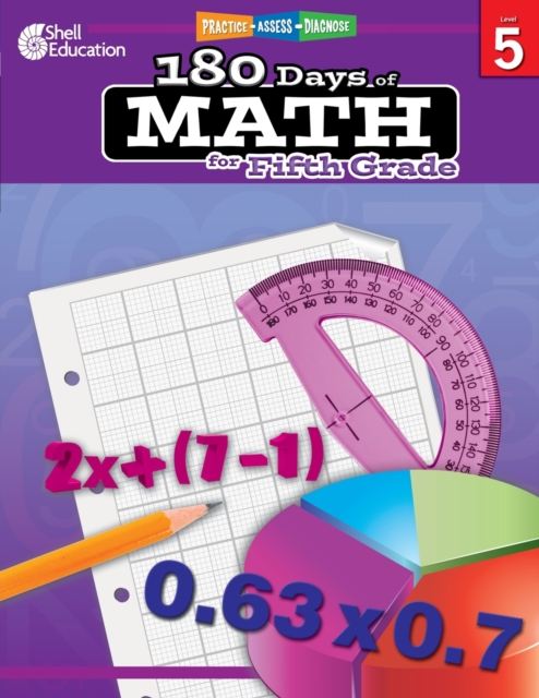 180 Days™: Math for Fifth Grade: Practice, Assess, Diagnose