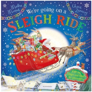 We're Going on a Sleigh Ride: A Lift-the-Flap Adventure (The Bunnies of Hoppity Hill)