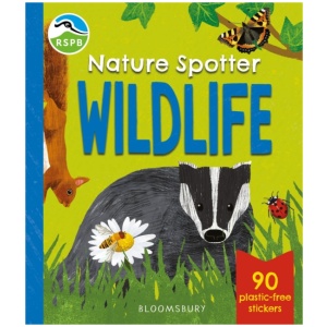 RSPB Nature Spotter: Wildlife: A children's sticker guidebook to over 60 birds, bugs, mammals and more