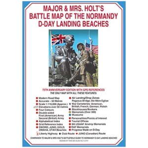 Major & Mrs Holt's Battle Map of The Normandy D-Day Landing Beaches (Map)
