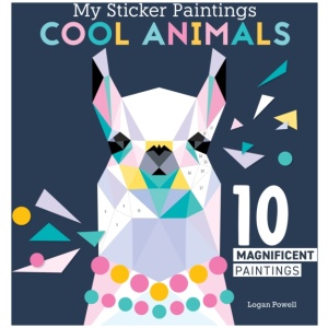My Sticker Paintings: Cool Animals: 10 Magnificent Paintings