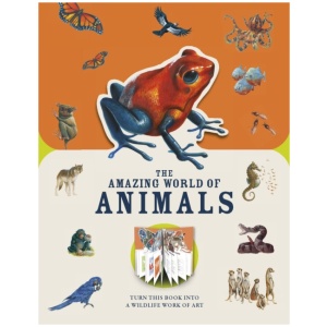 Paperscapes: The Amazing World of Animals: Turn This Book Into a Wildlife Work of Art