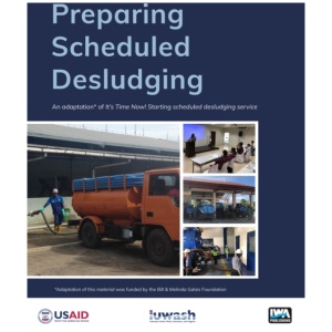 Preparing Scheduled Desludging
