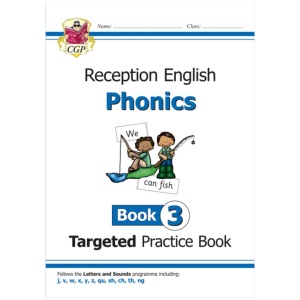 Reception English Phonics Targeted Practice Book - Book 3