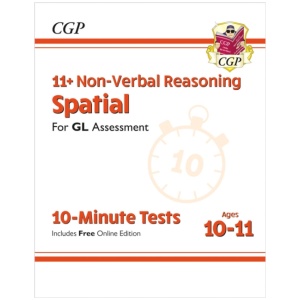 11+ GL 10-Minute Tests: Non-Verbal Reasoning Spatial - Ages 10-11 Book 1 (with Online Edition)