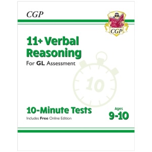 11+ GL 10-Minute Tests: Verbal Reasoning - Ages 9-10 (with Online Edition)