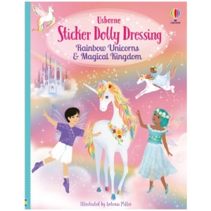 Sticker Dolly Dressing Rainbow Unicorns and Magical Kingdom