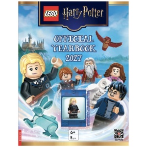 LEGO® Harry Potter™: Official Yearbook 2027 (with Luna Lovegood™ minifigure and wand)
