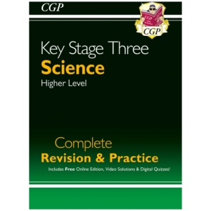 KS3 Science Complete Revision & Practice – Higher (includes Online Edition, Videos & Quizzes)