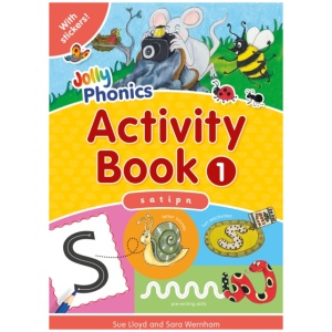 Jolly Phonics Activity Book 1: in Precursive Letters (British English edition)