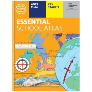 Philip's RGS Essential School Atlas: Hardback edition