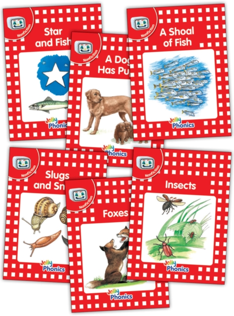 Jolly Phonics Readers, Nonfiction, Level 1: in Precursive Letters (British English edition)