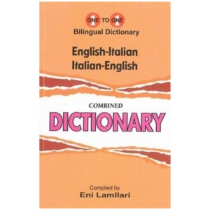 English-Italian & Italian-English One-to-One Dictionary