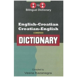 English-Croatian & Croatian-English One-to-One Dictionary