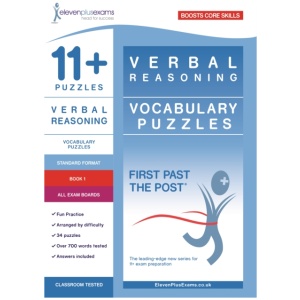 11+ Puzzles Vocabulary Puzzles Book 1