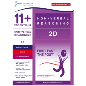 11+ Essentials Non-Verbal Reasoning: 2D Book 2