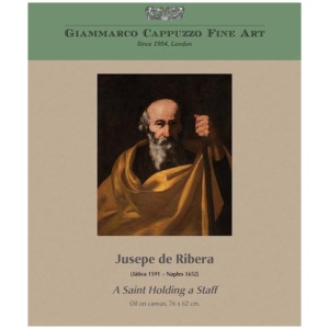 Jusepe de Ribera: A Saint Holding a Staff
