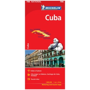 Cuba - Michelin National Map 786: Map