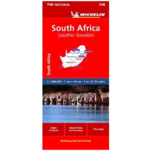 South Africa - National Map 748