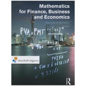 Mathematics for Finance, Business and Economics