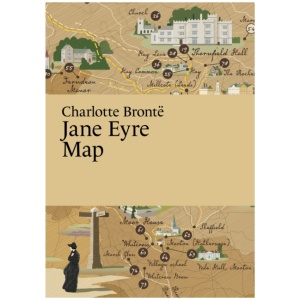 Charlotte Bronte, Jane Eyre Map